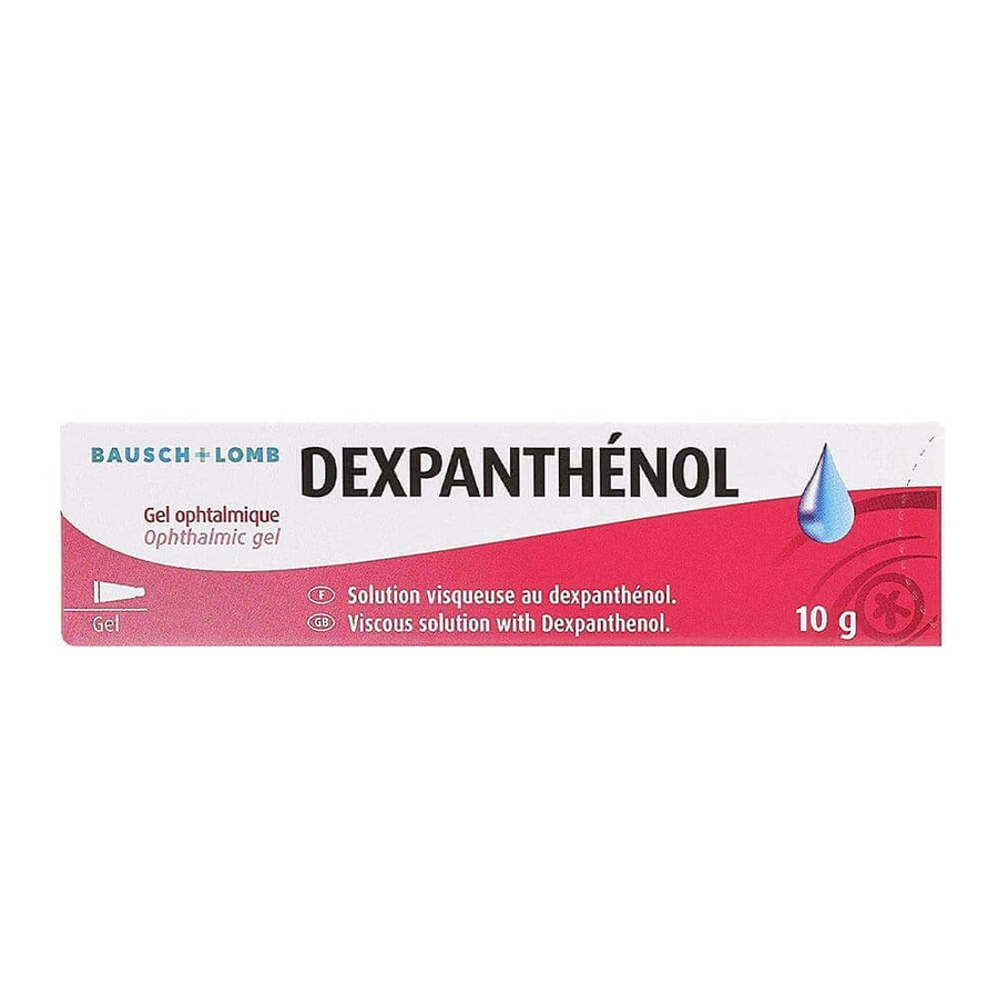 Bausch&Lomb декспантенол гель офтальмологический 10г: цены и характеристики