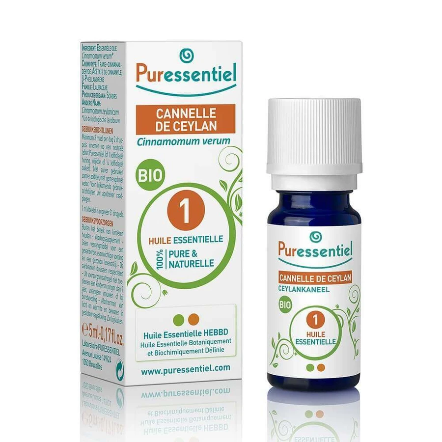 Puressentiel Эфирные масла Цейлонская корица Био 5 мг: цены и характеристики