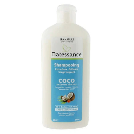 Natessance Coco Vegetable Keratin Shampoo для всех типов волос и чувствительных 250 мл: цены и характеристики