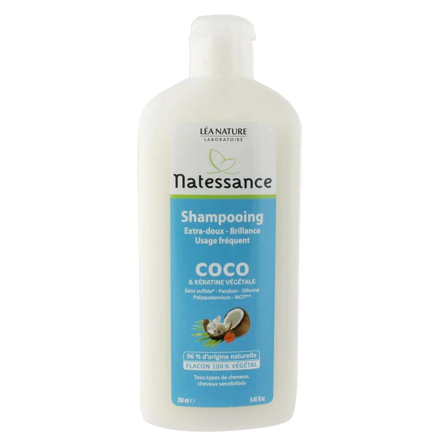 Natessance Coco Vegetable Keratin Shampoo для всех типов волос и чувствительных 250 мл: цены и характеристики