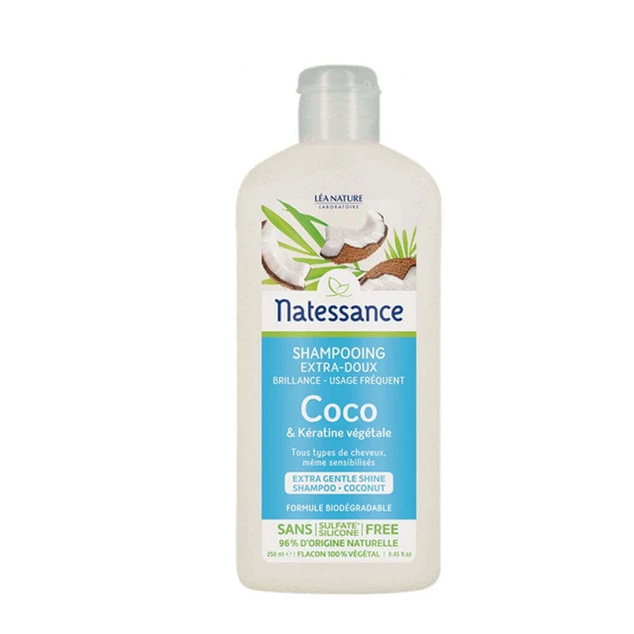 Natessance Coco Vegetable Keratin Shampoo для всех типов волос и чувствительных 250 мл: цены и характеристики