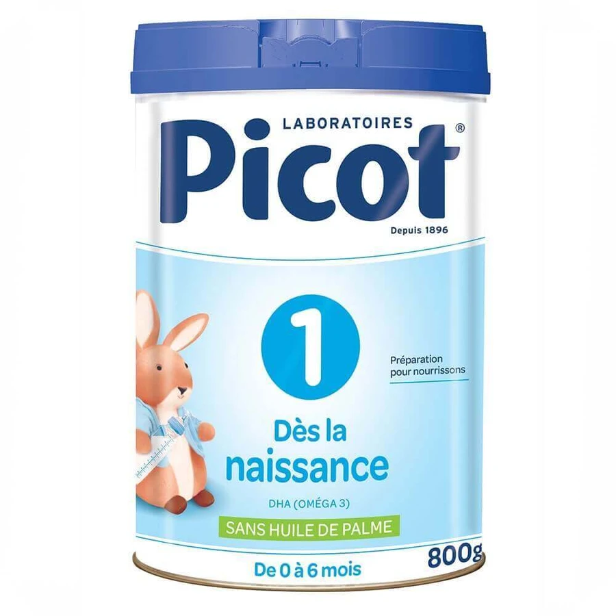 Picot 1 Сухе молоко для дітей від народження 0-6 місяців 800г: ціни та характеристики