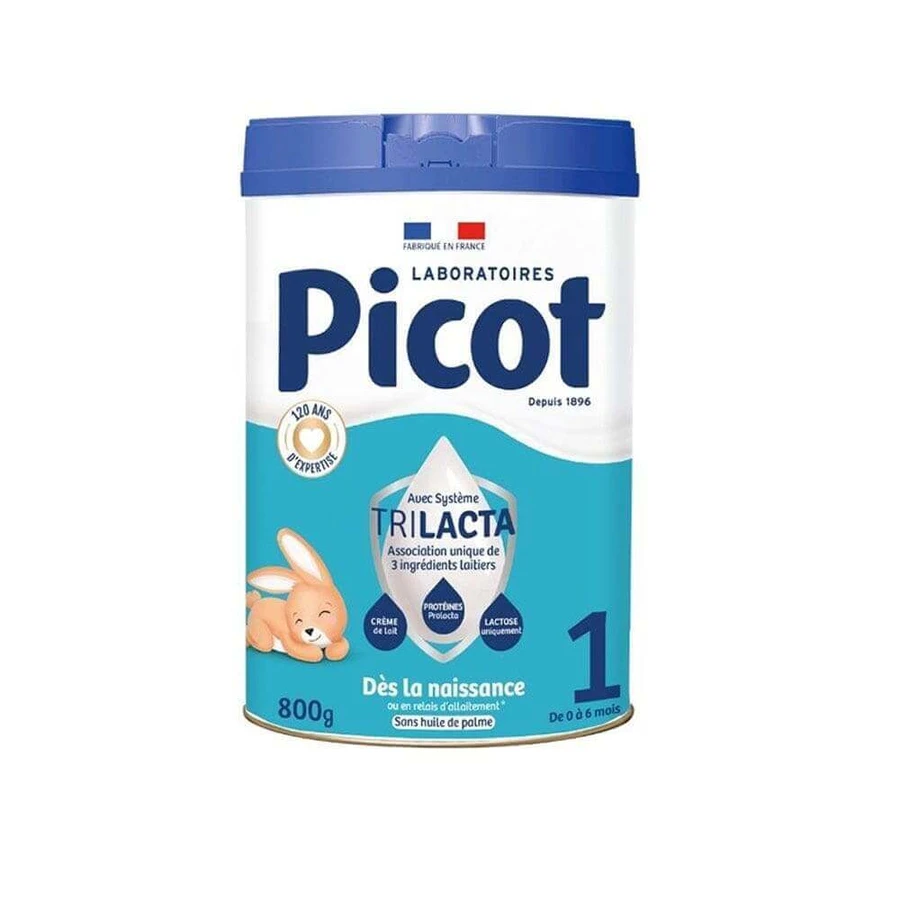 Picot 1 Сухе молоко для дітей від народження 0-6 місяців 800г: ціни та характеристики