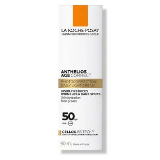 La Roche-Posay Anthelios Солнцезащитный крем для лица SPF50 Age correct с ароматом 50 мл