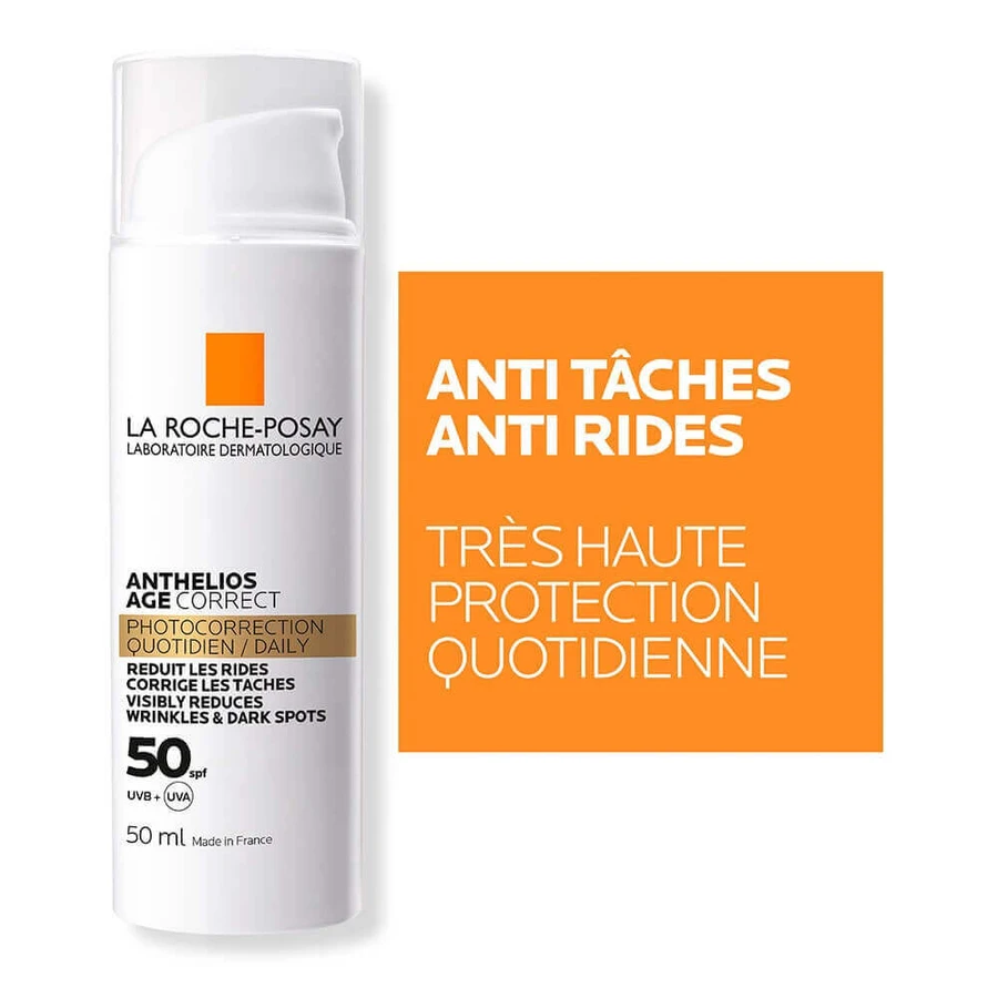 La Roche-Posay Anthelios Солнцезащитный крем для лица SPF50 Age correct с ароматом 50 мл: цены и характеристики