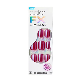 Накладные ногти imPRESS colorFX, Этот город, 1 набор, поцелуй
