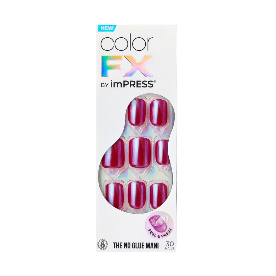 Накладные ногти imPRESS colorFX, Этот город, 1 набор, поцелуй: цены и характеристики