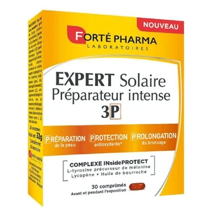 Forté Pharma Sun Expert Solaire Préparateur Intense 3P 30 comprimés