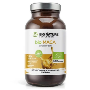 Big Nature Bio Maca, 150 таблеток