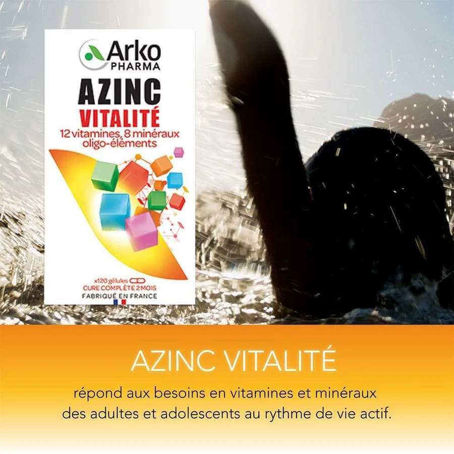 Arkopharma Azinc Shape and Vitality Adult 120 капсул: цены и характеристики