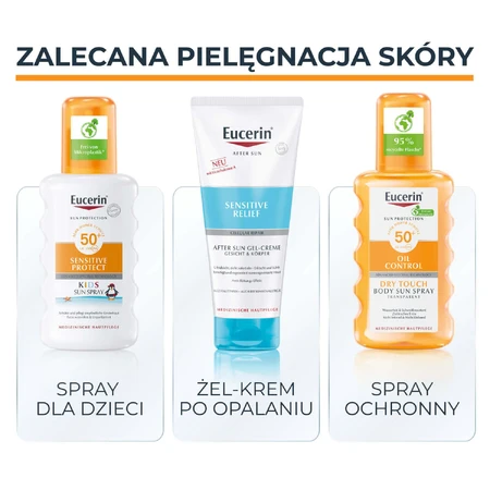 Eucerin Sun Protection Oil Control, gel-cremă ultra-ușoară pentru corp, SPF 50+, 200 мл: цены и характеристики