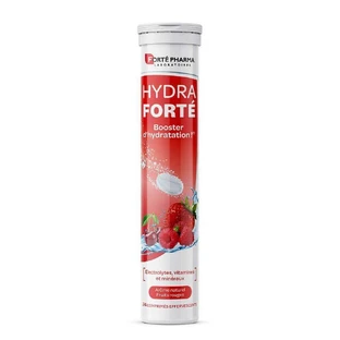 Forté Pharma Hydra Forté Hydration Booster Натуральный вкус красных фруктов 24 шипучие таблетки