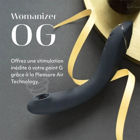 Womanizer OG G-Spot Вибратор Цвет Темно-серый: цены и характеристики