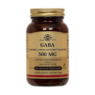 Solgar Gaba (гамма-аминомасляная кислота) 50 гелей Sommeil Relaxation 500 мг