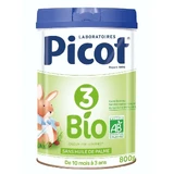 Picot 3 Органічне сухе молоко для росту від 10 місяців до 3 років 800г