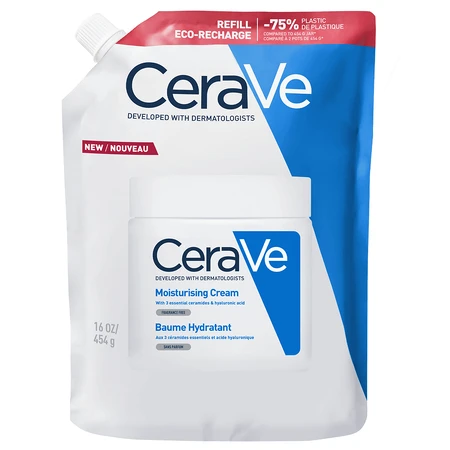 CeraVe, зволожуючий лосьйон для обличчя та тіла з керамідами, для сухої та дуже сухої шкіри, резерв, 454 г: ціни та характеристики