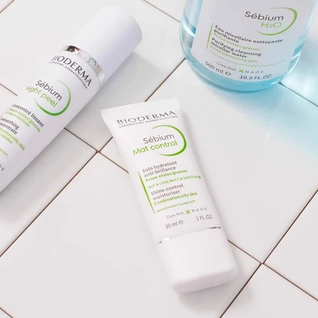Bioderma Sebium Увлажняющий матирующий уход для комбинированной и жирной кожи 30 мл Mat Control: цены и характеристики