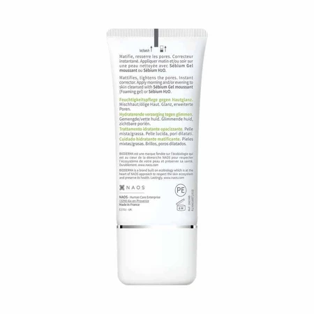 Bioderma Sebium Увлажняющий матирующий уход для комбинированной и жирной кожи 30 мл Mat Control: цены и характеристики