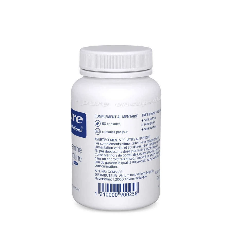 Pure Encapsulations Глюкозамін та хондроїтин + МСМ 60 капсул: ціни та характеристики