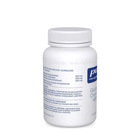 Pure Encapsulations Глюкозамін та хондроїтин + МСМ 60 капсул: ціни та характеристики