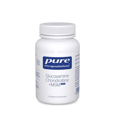 Pure Encapsulations Глюкозамін та хондроїтин + МСМ 60 капсул: ціни та характеристики