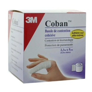 3M Когезивные бинты Blanc 5x2 см