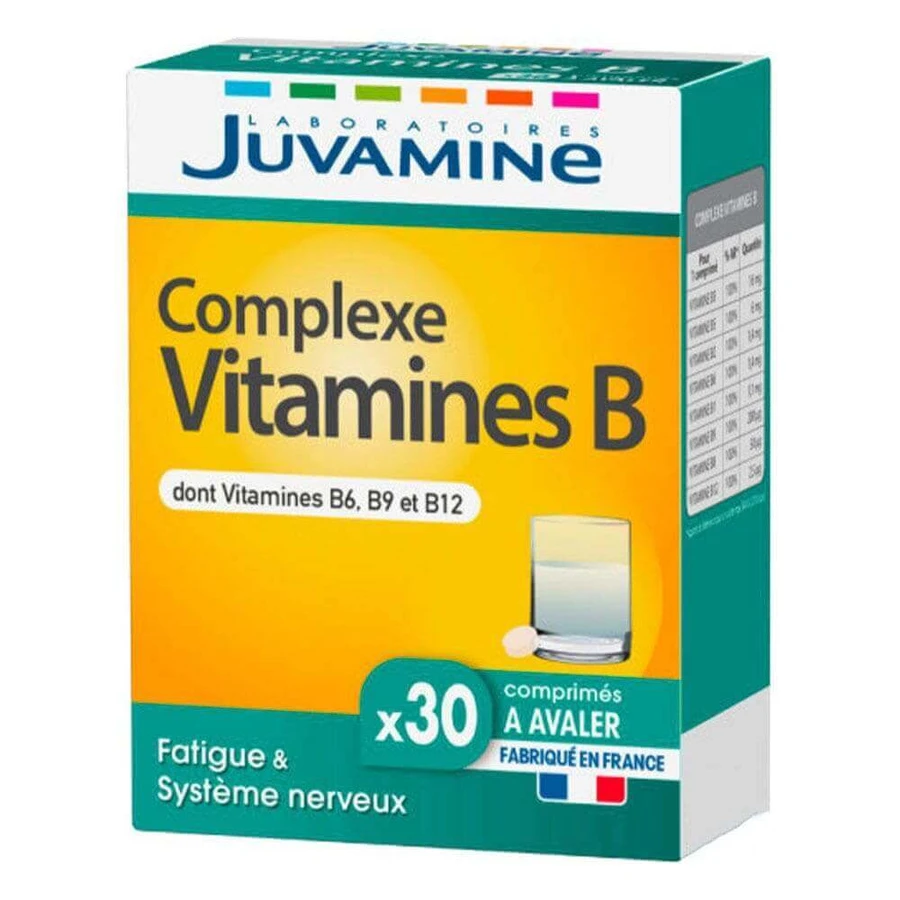 Juvamine Витаминные комплексы B Усталость и нервная система 30 капсул: цены и характеристики