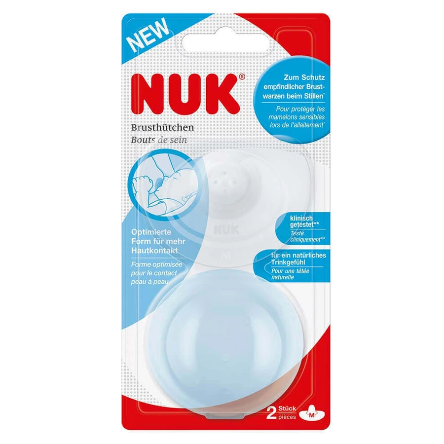 Nuk Silicone Breast Cup Taille M x2: цены и характеристики