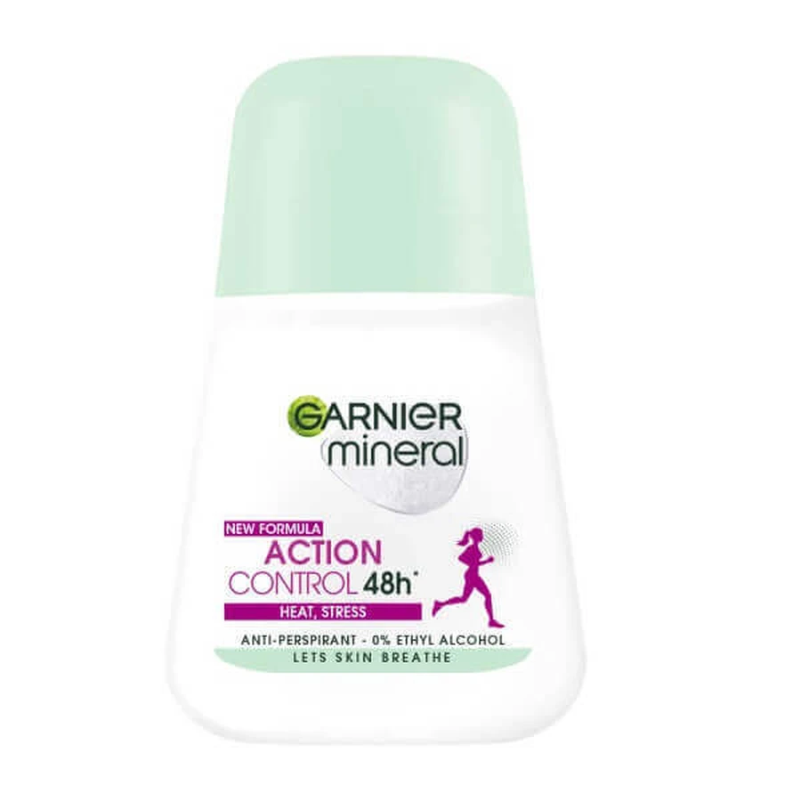Garnier Мінеральний антиперспірант з ефектом контролю мінеральної дії, антиперспірант у ролику, 50 мл: ціни та характеристики