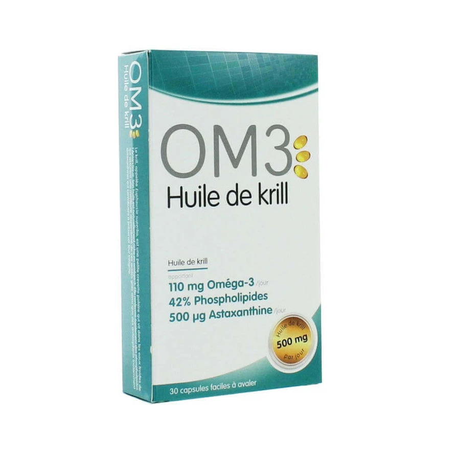 OM3 KRILL OIL 500 MG 30 капсул: цены и характеристики