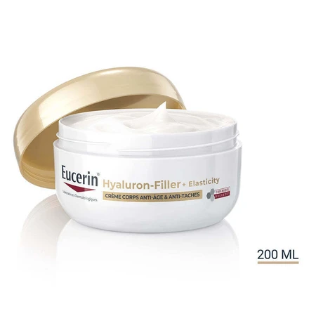 Eucerin Hyaluron-Filler + Elasticity Антивозрастной и антиэластичный крем для тела 200 мл: цены и характеристики