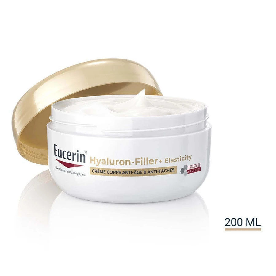 Eucerin Hyaluron-Filler + Elasticity Антивозрастной и антиэластичный крем для тела 200 мл: цены и характеристики