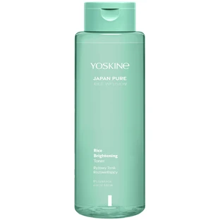 Yoskine Japan Pure Rice Infusion, рисовый осветляющий тоник для лица, 400 мл