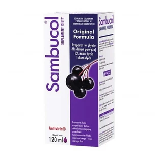 Sambucol Original Formula, для детей старше 12 лет и взрослых, 120 мл