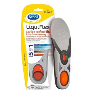 Scholl LiquiFlex Усиленные женские поддерживающие стельки Размер 35,5-40,5