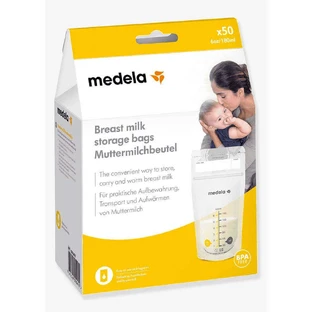 Пакетики для зберігання грудного молока Medela x50