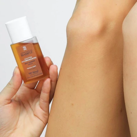 Органічні краплі для автозасмаги для обличчя та тіла Laboratoires De Biarritz Sun Products 35 мл: ціни та характеристики