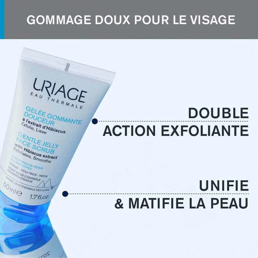 Uriage Thermal Water Gelee Gentle Scrub Нормальная и сухая кожа 50 мл: цены и характеристики