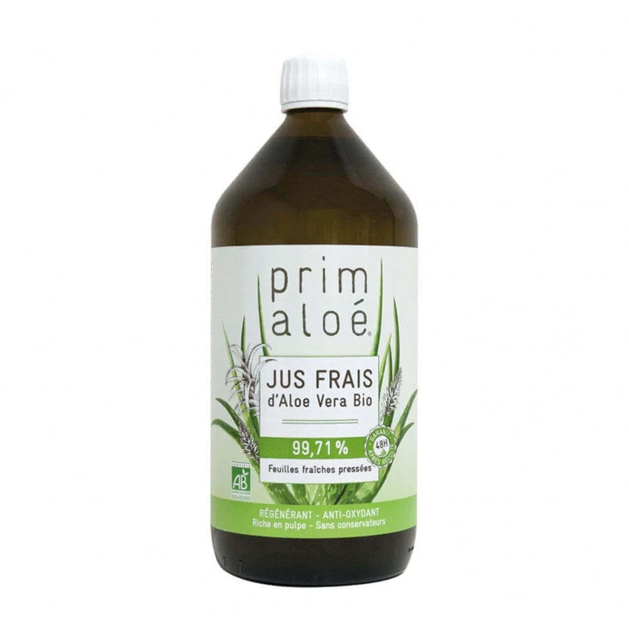 Prim Aloe Fresh Organic Aloe Vera Juice 99,71% Prim'aloe Label Caae 1l: цены и характеристики