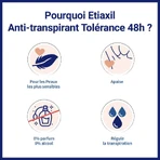 Дезодорант-антиперспірант рулонний Etiaxil 48H Tolerance Sensitive Skin 2х50мл: ціни та характеристики