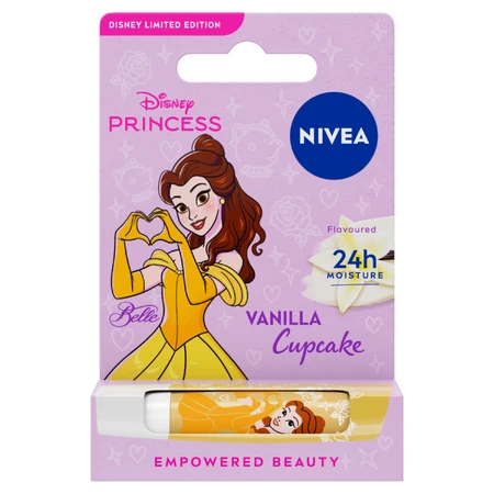 Nivea Disney Princess, живильна помада для губ, ваніль, "Красуня і чудовисько", 4,8 г: ціни та характеристики