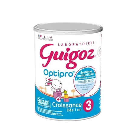 Сухе молоко Guigoz Optipro Зростання 3 від 1 року 780г: ціни та характеристики