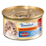 Dein Bestes, Влажный корм для кошек, мусс с курицей, 85 г