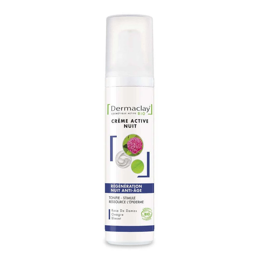 Dermaclay Organic Regenerating Anti-Ageing Night Cream 50ml: цены и характеристики