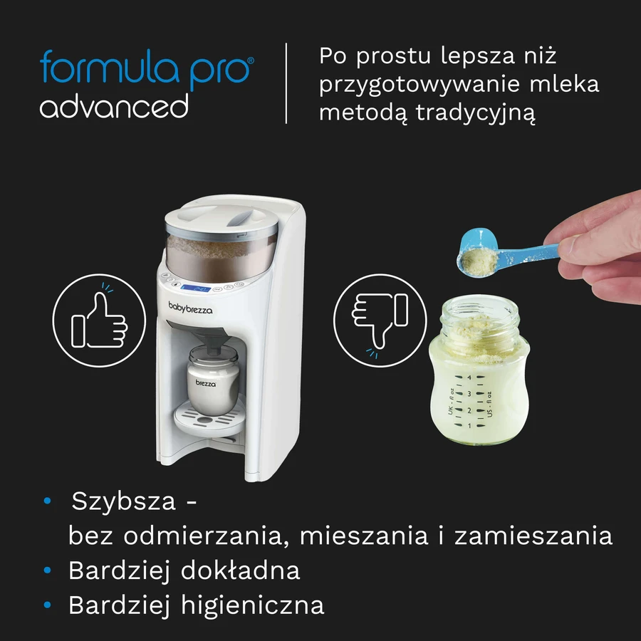 Дозатор для молока Baby Brezza Formula Pro Advanced, белый: цены и характеристики
