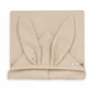 BabyMatex, Бавовняний покривало для ванни Wafel Prestige Bunny, 70 см х 140 см, бежевий