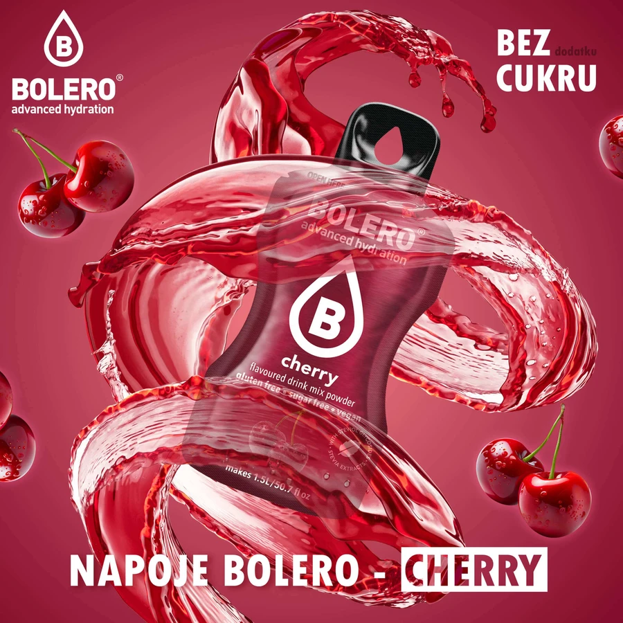 Bolero Cherry, порошковый напиток, 9 г: цены и характеристики