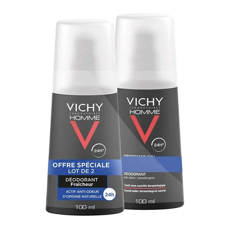 Vichy Дезодорант Ультрасвежий спрей 2х100 мл: цены и характеристики