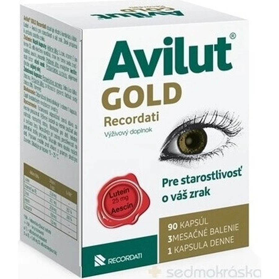 AVILUT Gold Recordati: цены и характеристики