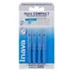 Inava Межзубные щетки 0,8 мм синие X4 Mono Compact